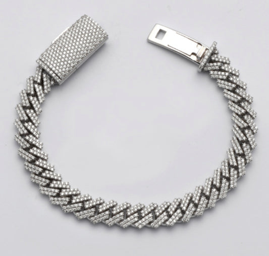 5CT Diamond Cuban Bracelet