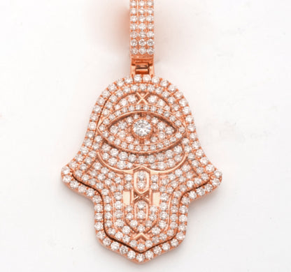 1.60 CT Hamza Pendent