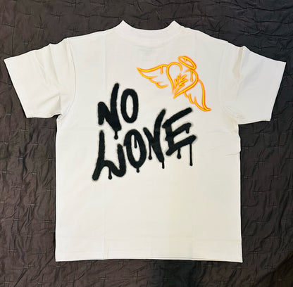 No Love T-Shirt White/Black